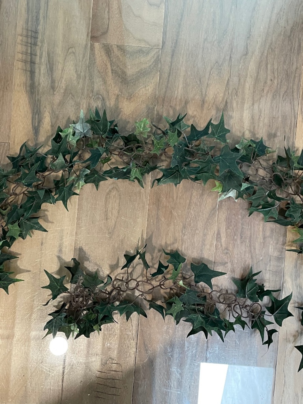 Excellent Condition Faux Ivy Garlands